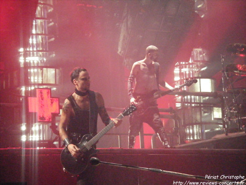 Rammstein  l'Arena de Genve le 19 novembre 2009