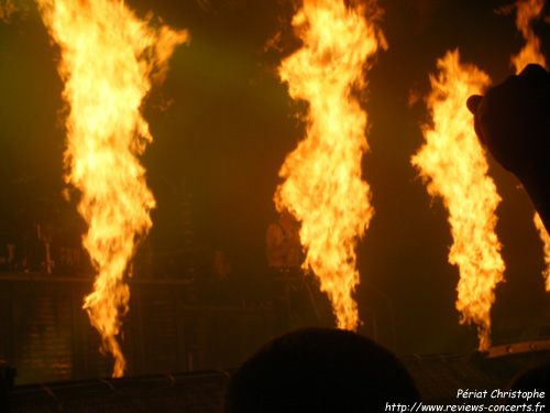 Rammstein  l'Arena de Genve le 19 novembre 2009