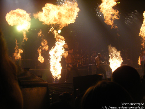 Rammstein  l'Arena de Genve le 19 novembre 2009