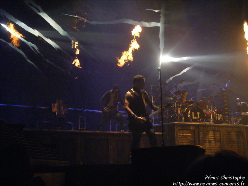 Rammstein  l'Arena de Genve le 19 novembre 2009