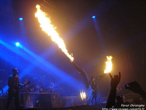 Rammstein  l'Arena de Genve le 19 novembre 2009