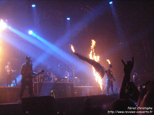 Rammstein à l'Arena de Genève le 19 novembre 2009