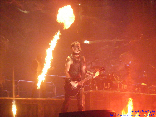 Rammstein  l'Arena de Genve le 19 novembre 2009