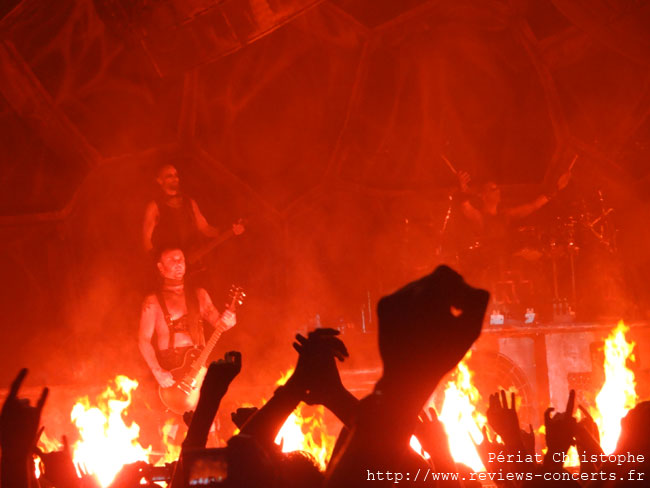 Rammstein en live  la Halle Tony Garnier de Lyon le 24 avril 2013