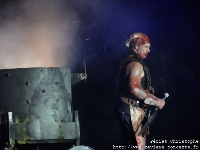 Rammstein en live  la Halle Tony Garnier de Lyon le 24 avril 2013