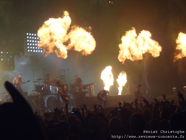 Rammstein en live  la Halle Tony Garnier de Lyon le 24 avril 2013