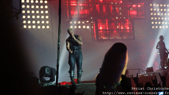 Rammstein en live à la Halle Tony Garnier de Lyon le 24 avril 2013