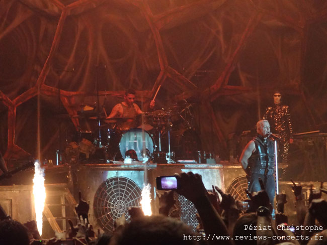 Rammstein en live  la Halle Tony Garnier de Lyon le 24 avril 2013