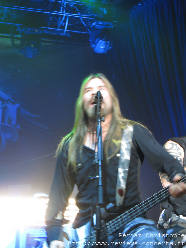 Sabaton au Bataclan de Paris le 14 janvier 2015