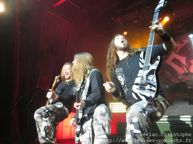 Sabaton au Bataclan de Paris le 14 janvier 2015