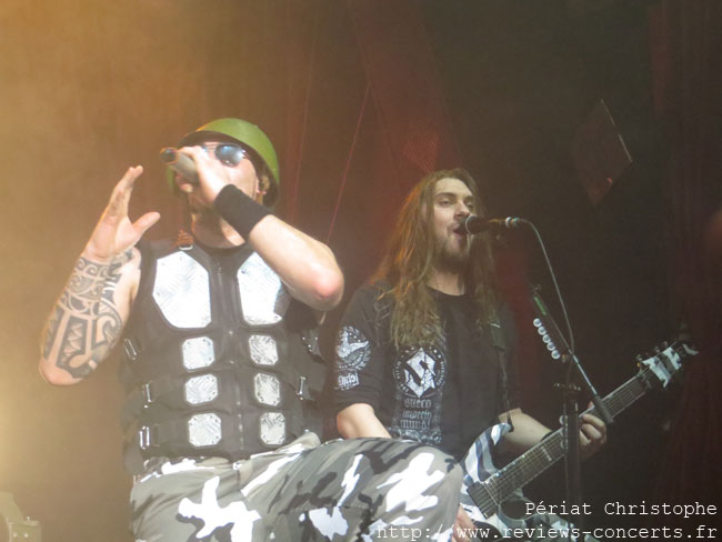 Sabaton au Bataclan de Paris le 14 janvier 2015