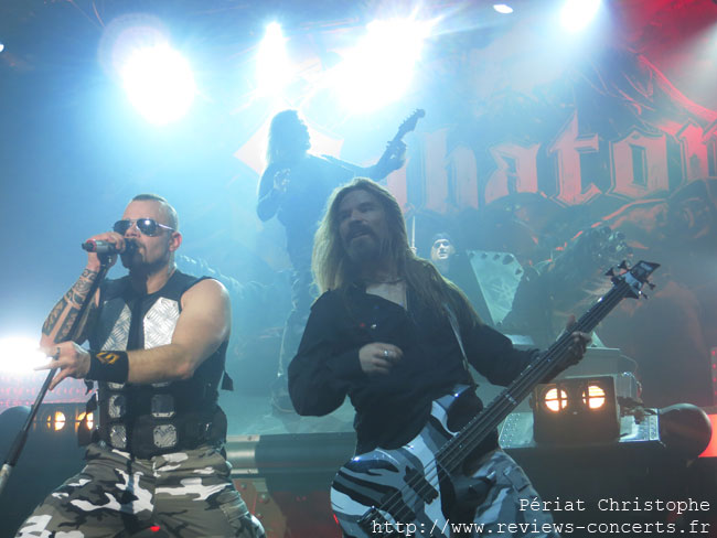 Sabaton au Bataclan de Paris le 14 janvier 2015