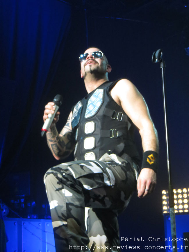 Sabaton au Bataclan de Paris le 14 janvier 2015