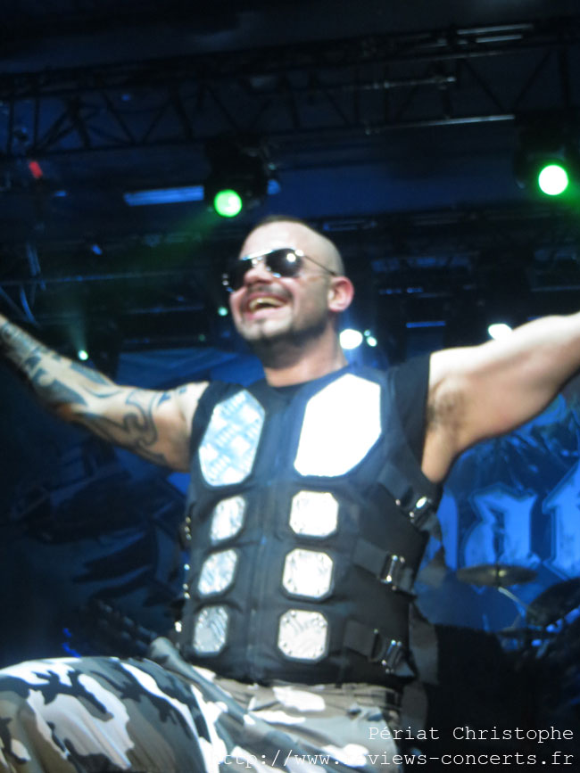 Sabaton au Bataclan de Paris le 14 janvier 2015