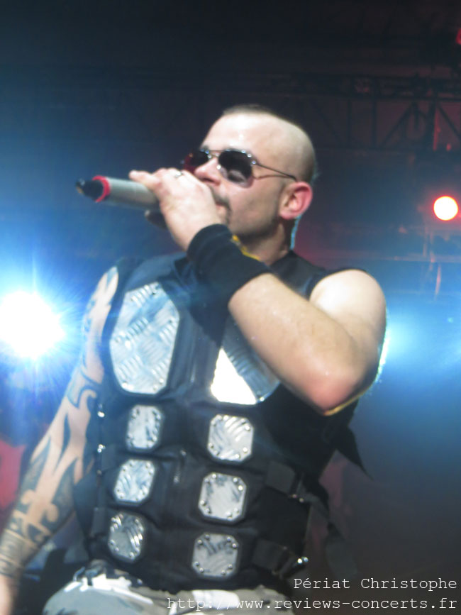 Sabaton au Bataclan de Paris le 14 janvier 2015