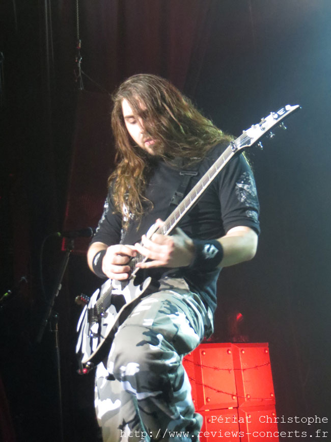 Sabaton au Bataclan de Paris le 14 janvier 2015