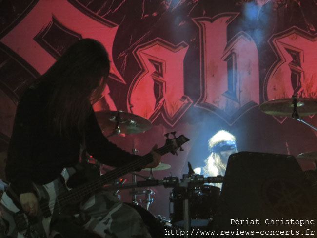 Sabaton au Bataclan de Paris le 14 janvier 2015