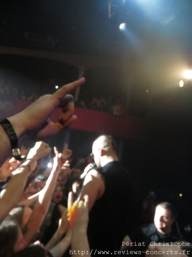 Sabaton au Bataclan de Paris le 14 janvier 2015