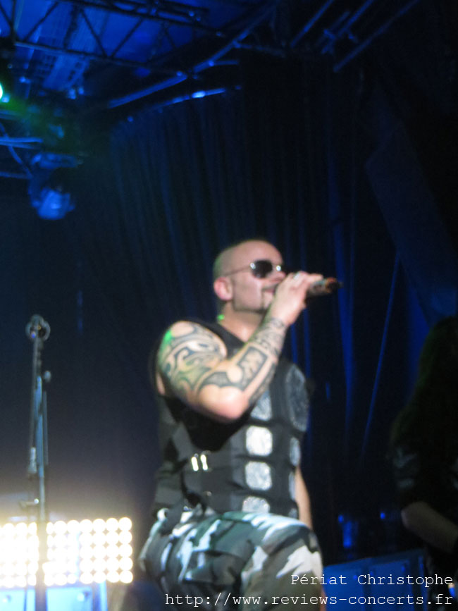 Sabaton au Bataclan de Paris le 14 janvier 2015