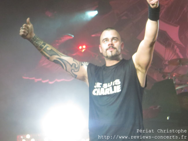 Sabaton au Bataclan de Paris le 14 janvier 2015