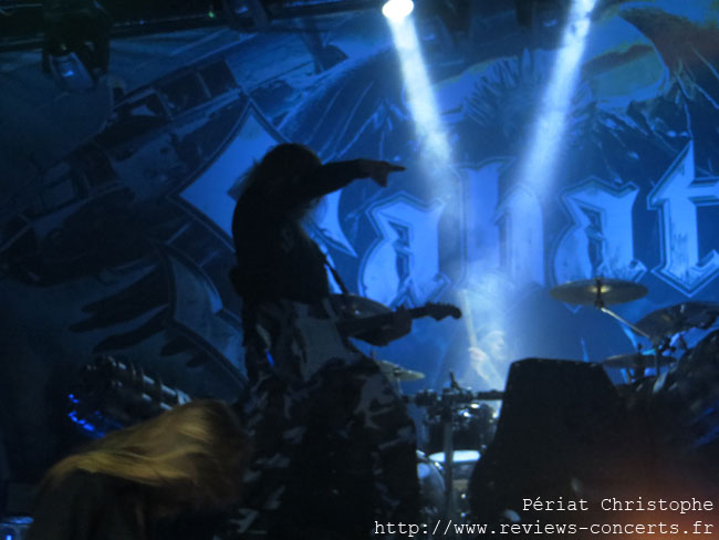 Sabaton au Bataclan de Paris le 14 janvier 2015