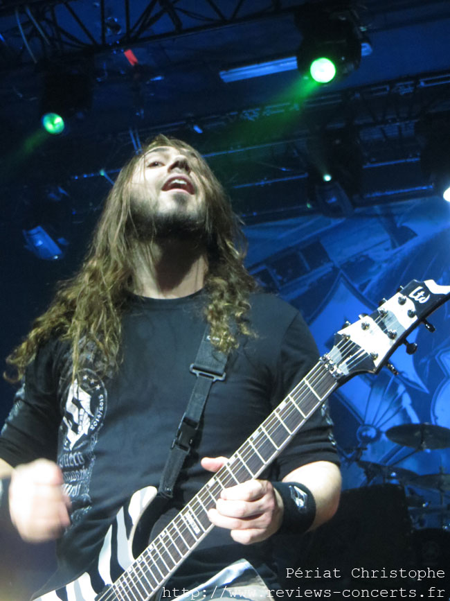 Sabaton au Bataclan de Paris le 14 janvier 2015