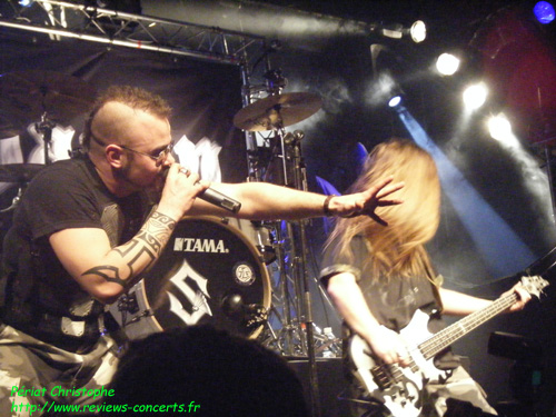 Sabaton  l'Elyse Montmartre le 3 mars 2009