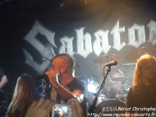 Sabaton au Nouveau Casino de Paris le 9 octobre 2010