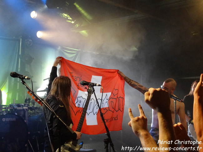 Sabaton au Rocking Chair de Vevey le 17 septembre 2012