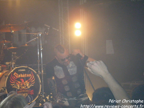 Sabaton au Trabendo de Paris le 5 mars 2011