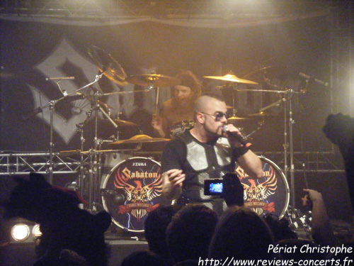 Sabaton au Trabendo de Paris le 5 mars 2011