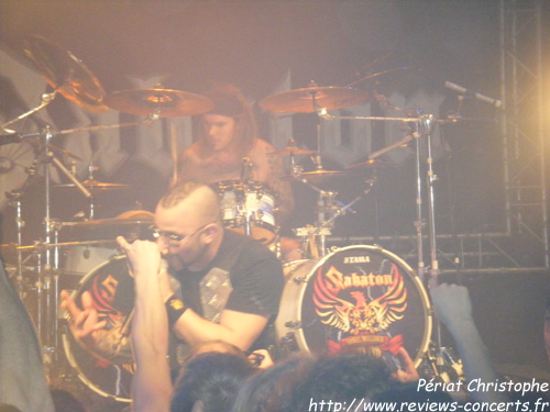 Sabaton au Trabendo de Paris le 5 mars 2011