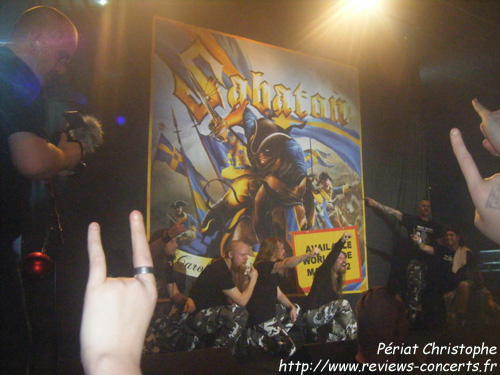 Sabaton au Trix / Hof Ter Lo d'Anvers le 18 dcember 2011 Sabaton au Trix / Hof Ter Lo d'Anvers le 18 dcember 2011