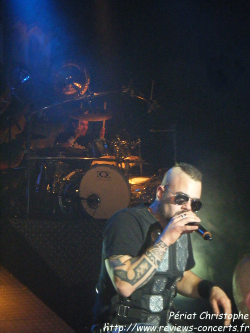 Sabaton au Trix / Hof Ter Lo d'Anvers le 18 dcember 2011