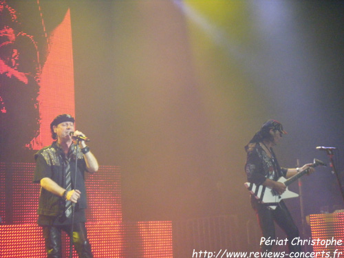 Scorpions  l'Arena de Genve le 4 novembre 2011