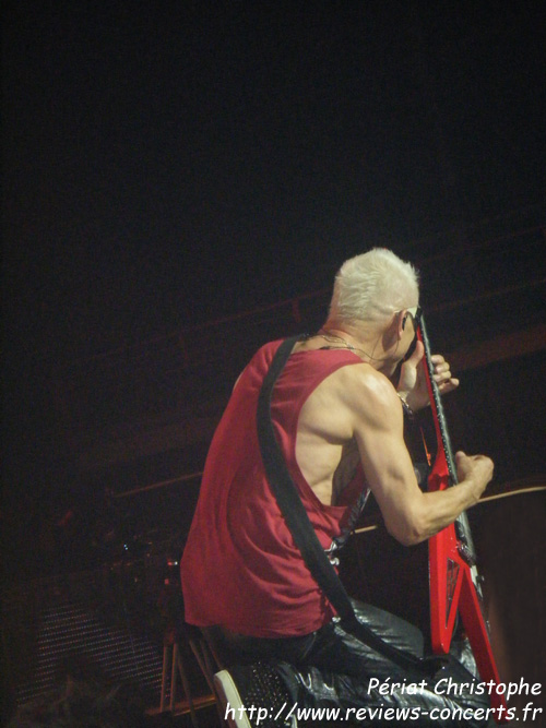 Scorpions  l'Arena de Genve le 4 novembre 2011