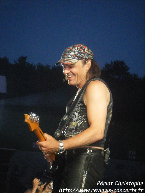 Scorpions au Nancy On The Rocks Festival de Maxeville le 2 juin 2012