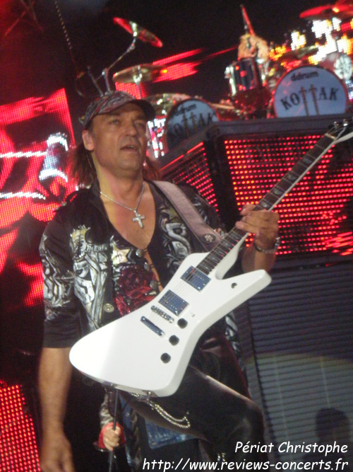 Scorpions au Nancy On The Rocks Festival de Maxeville le 2 juin 2012