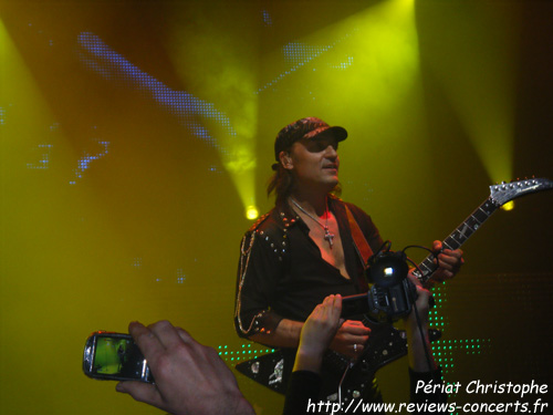 Scorpions  l'Olympia Bruno Coquatrix de Paris le 19 mai 2010