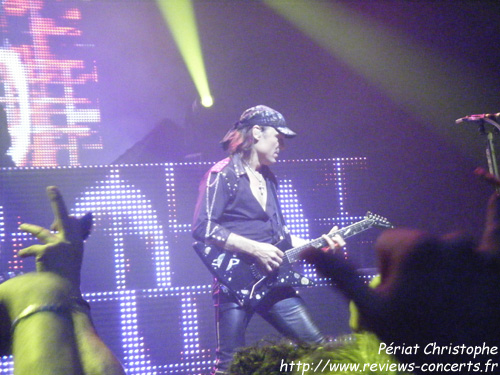 Scorpions  l'Olympia Bruno Coquatrix de Paris le 19 mai 2010