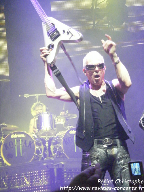 Scorpions  l'Olympia Bruno Coquatrix de Paris le 19 mai 2010