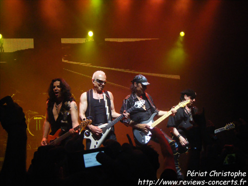 Scorpions  l'Olympia Bruno Coquatrix de Paris le 19 mai 2010