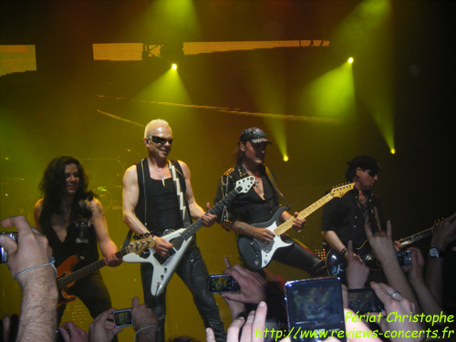 Scorpions  l'Olympia Bruno Coquatrix de Paris le 19 mai 2010