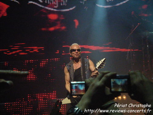 Scorpions  l'Olympia Bruno Coquatrix de Paris le 19 mai 2010