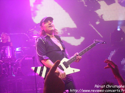 Scorpions  l'Olympia Bruno Coquatrix de Paris le 19 mai 2010