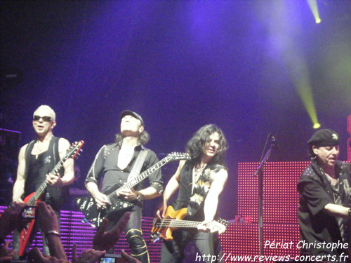 Scorpions  l'Olympia Bruno Coquatrix de Paris le 19 mai 2010