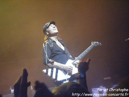 Scorpions  l'Olympia Bruno Coquatrix de Paris le 19 mai 2010