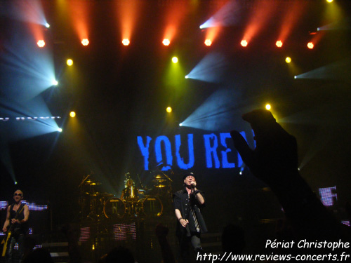 Scorpions  l'Olympia Bruno Coquatrix de Paris le 19 mai 2010