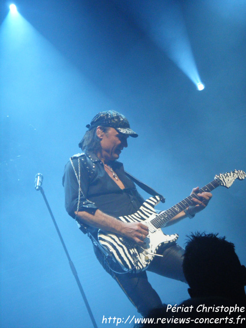 Scorpions  l'Olympia Bruno Coquatrix de Paris le 19 mai 2010