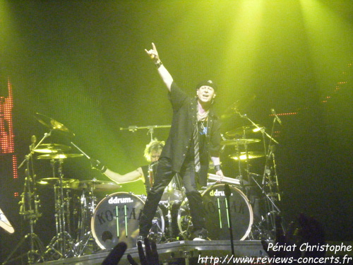 Scorpions  l'Olympia Bruno Coquatrix de Paris le 19 mai 2010